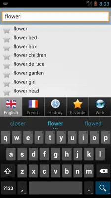 French best dict android App screenshot 9