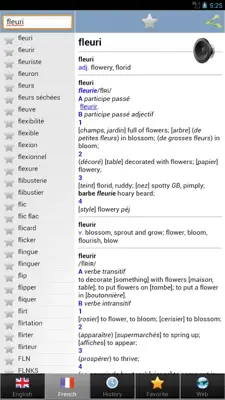 French best dict android App screenshot 2